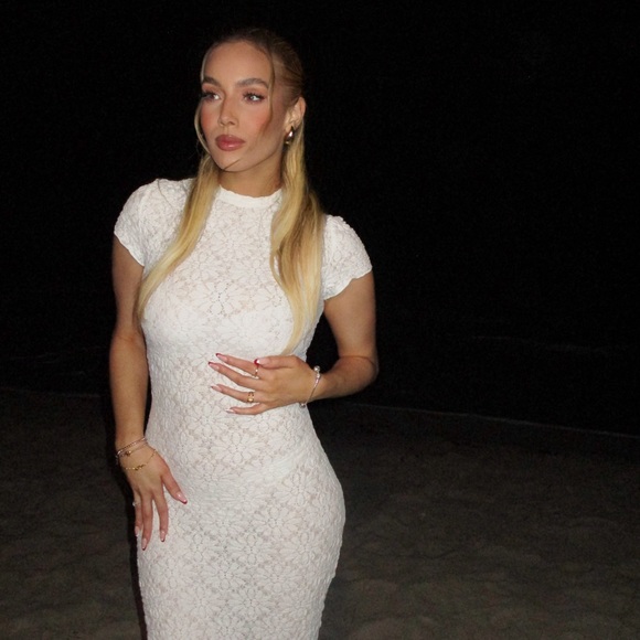 White Maxi Dress - Picture 2 of 3